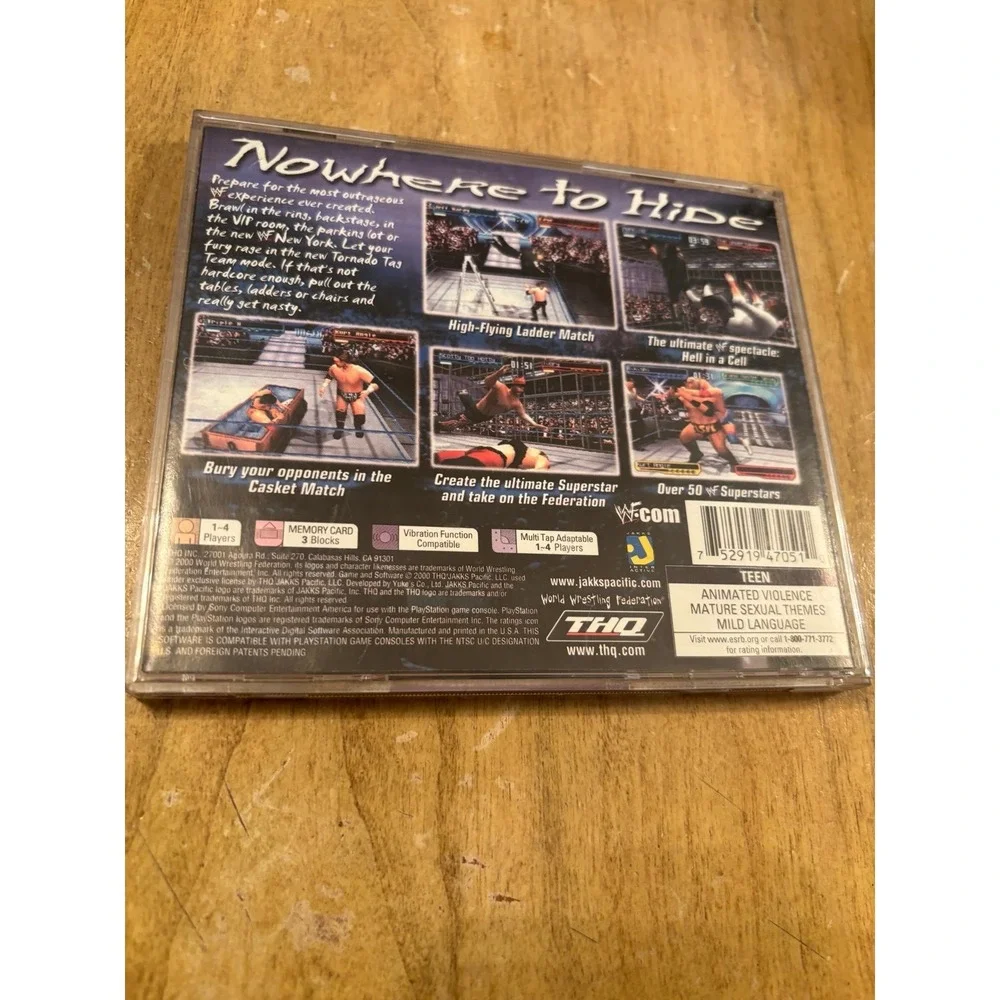 WWF SmackDown 2: Know Your Role (Sony PlayStation 1, 2000)